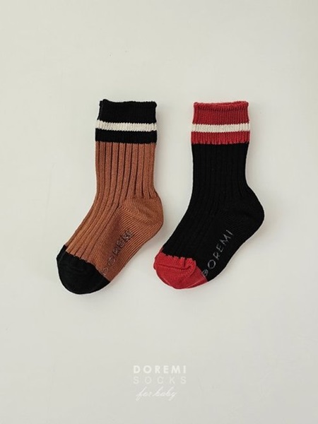 Sand Thick Socks (set of 2)