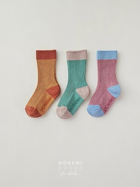 Jacqard Socks (set of 3)