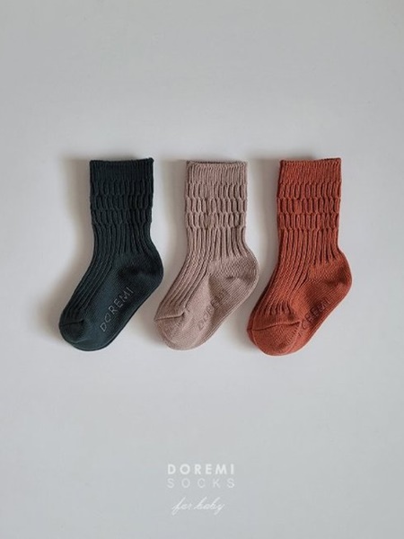 Brick Thick Socks (set of 3)