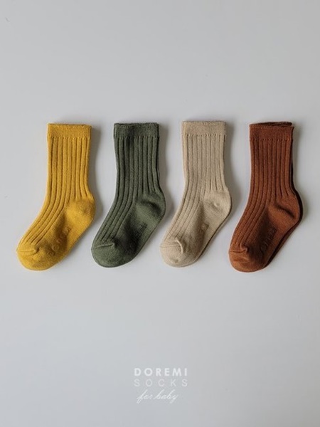 Maple Rib Socks (set of 4)