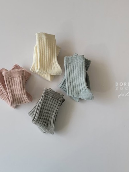 Mashmellow Rib Socks (set of 4)