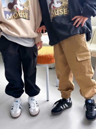 Washing Cargo Jogger Pants