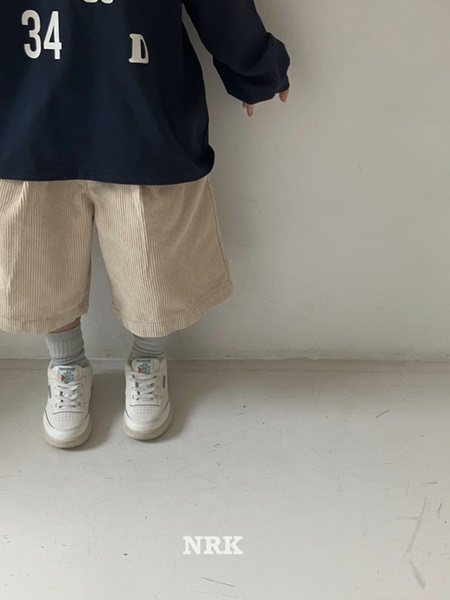 Corduroy Half Pants