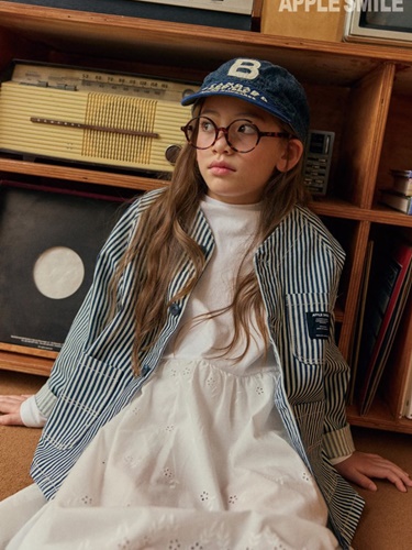V Cotton Jacket