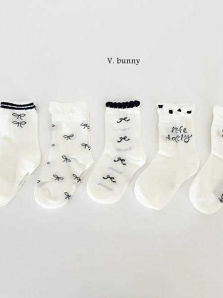 Ribbon Tweet Socks