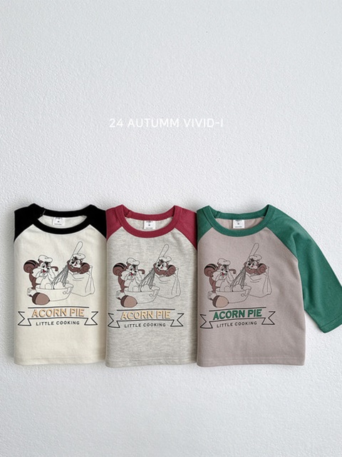 Acorn Pie Raglan Tee
