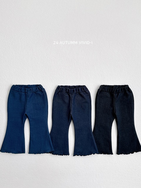 Denim Bootscut Pants