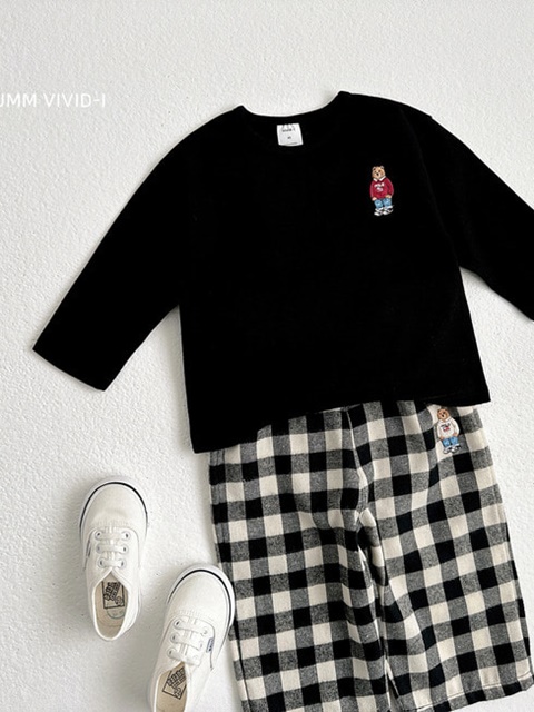 Bear Check Pants
