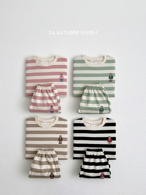 Bear Stripe Set