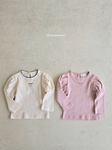Allo Ribbon Puff Tee