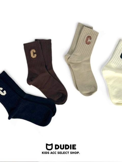 C Logo Socks