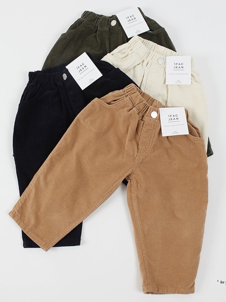 Tapered Corduroy Pants