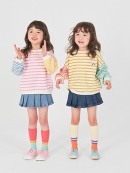 Pintuck Skirt Pants