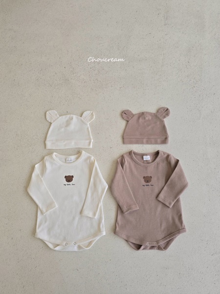 Pogon Bear Bodysuit with Hat