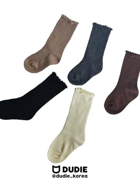 Basic Shirring Socks