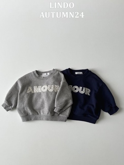 Lace Patch Sweatshirts