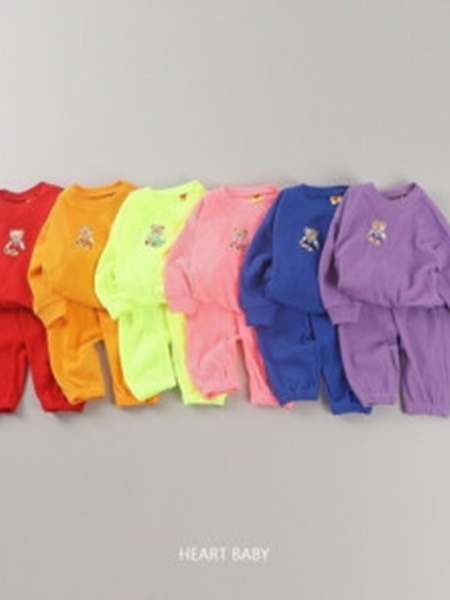 Waffle Bear Top Bottom Set