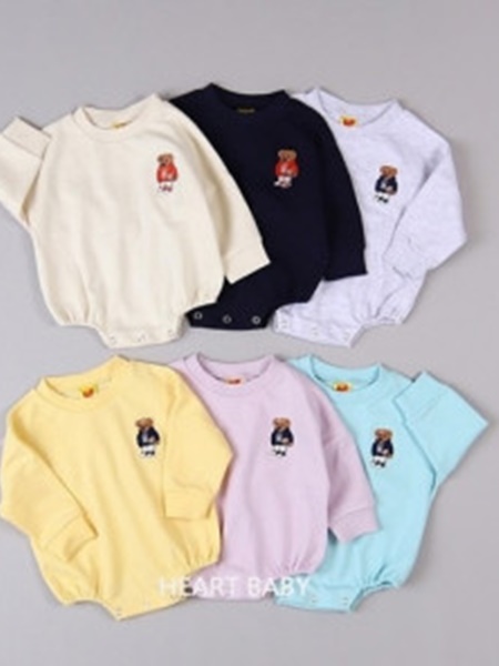 Bear Embroiery Bodysuit
