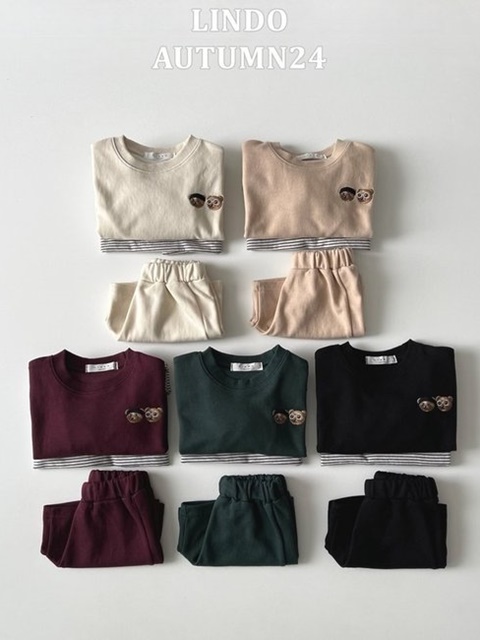 Bear 3 Pieces Set