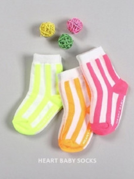 Neon Stripe Socks