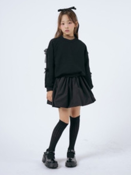 Lace Ribbon Sweatshirts