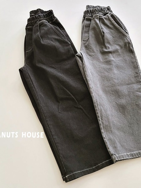 Black Denim Pants