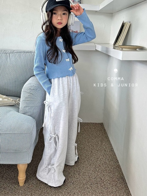 Ribbon Wide Pants