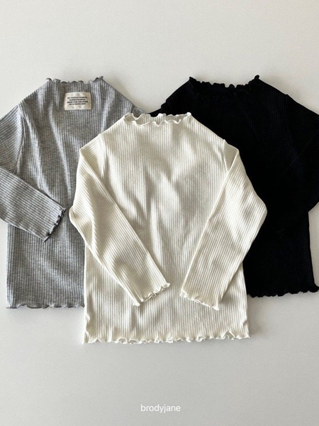 Rib Frill Tee