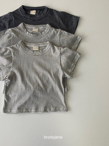Small Stripe Short Sleeve Tee