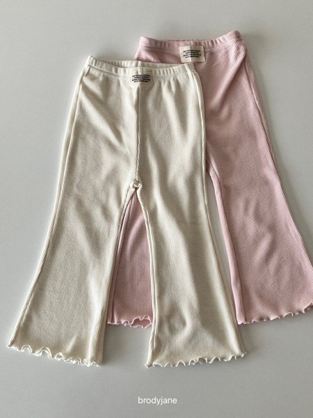 Waffle Bootscut Pants