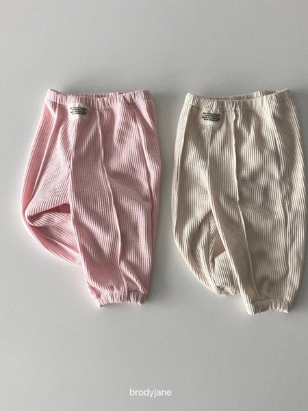 Waffle Pintuck Jogger Pants