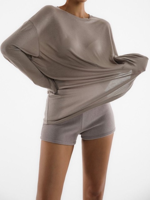 Ribbed Corduroy Micro Shorts