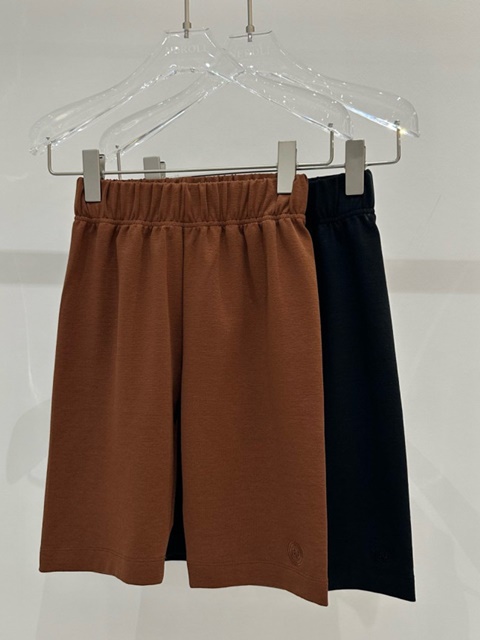 Embroidery Biker Pants