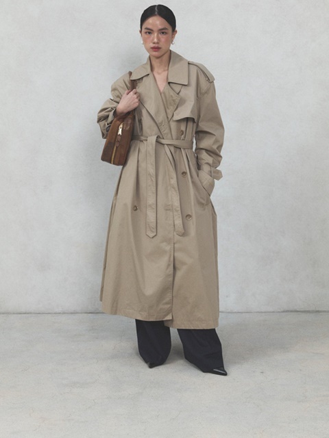 Rich Band Trench Coat