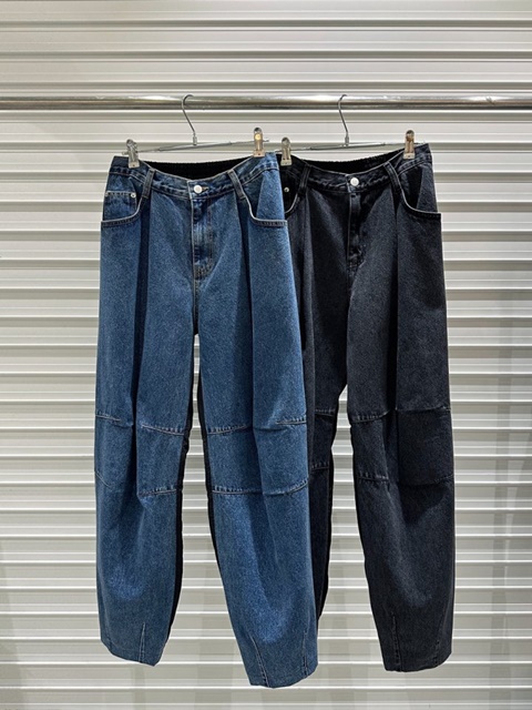 Mix Denim Pants