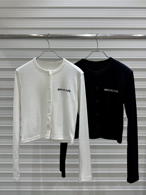 Logo Embroidery Cardigan