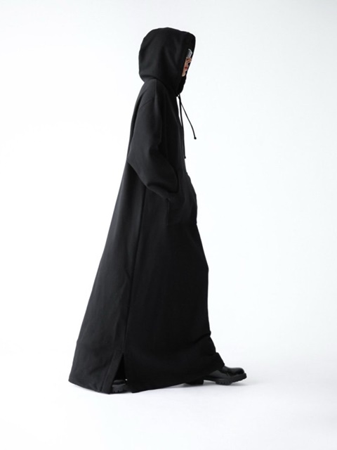 Maxi Length Hoodie Dress