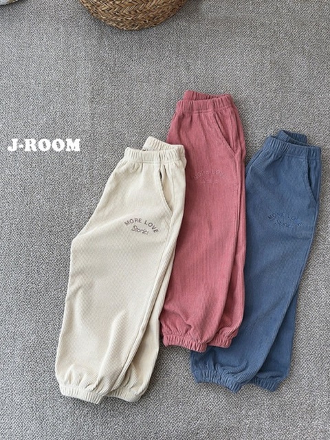 Corduroy Jogger Pants