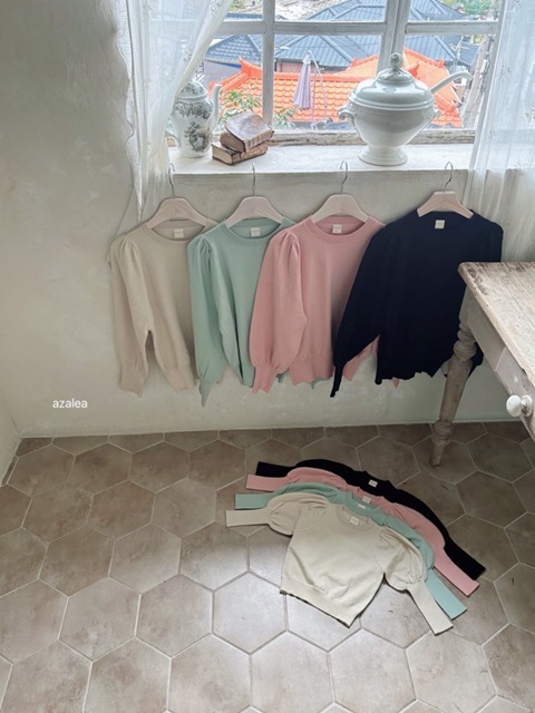 Cotton Knit Pullover with Mom