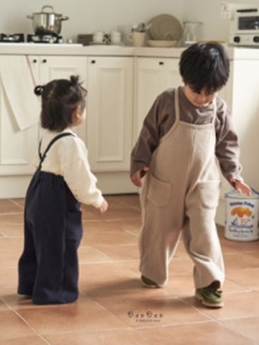 Knit Suspender Pants