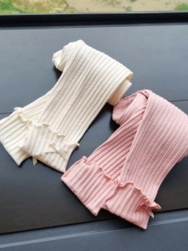 Folded Ribbon Leggings