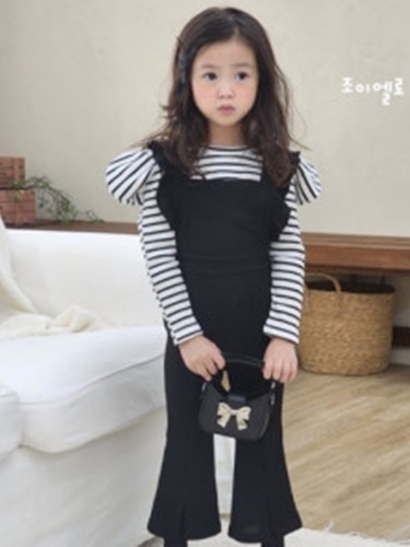 Slit Suspender Pants