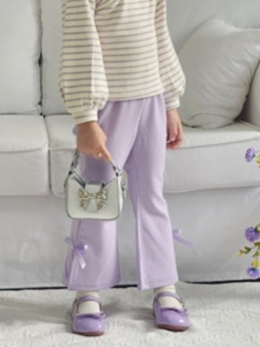 Slit Bootscut Pants