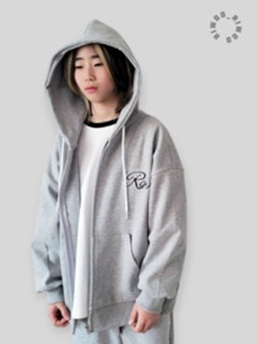 PK Reversible Boxy Hood Zip-up