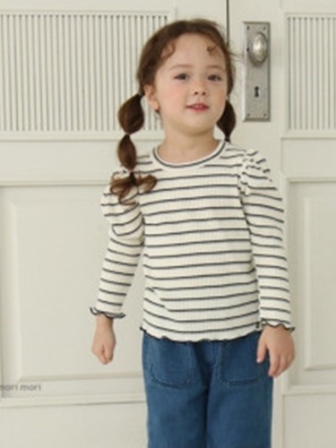 Stripe Rib Tee