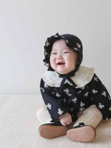 Ebony Romper with Hat