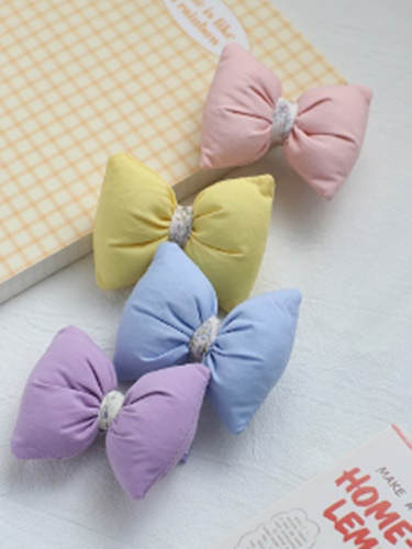Cotton Cushion Ribbon Hairpin