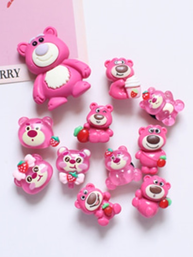 Pink Bear Jibbitz