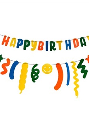 Birthday Garland