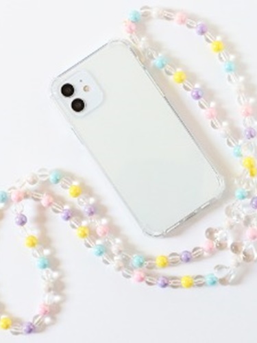 Round Pastel Long Strap